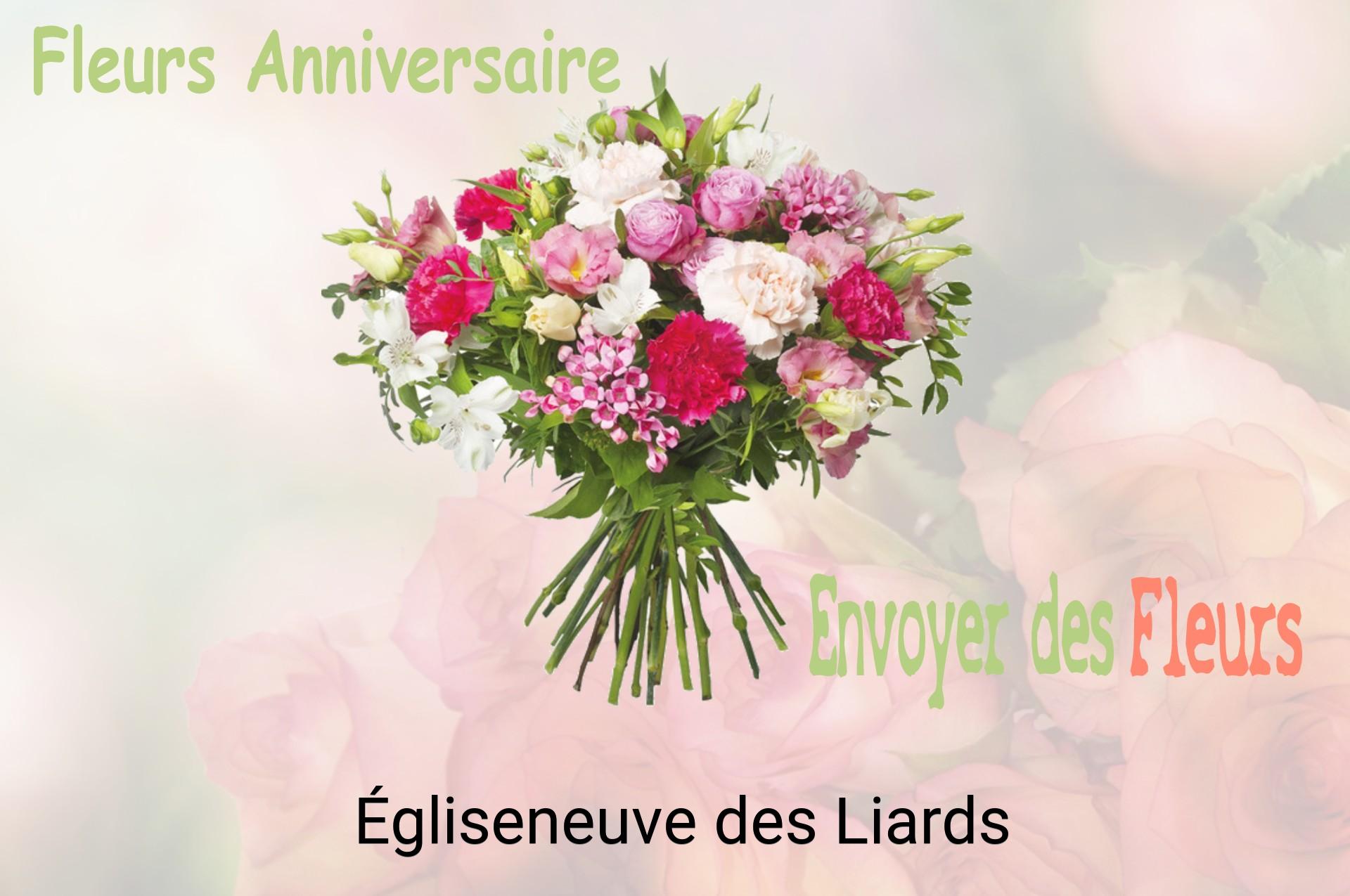 Bouquet de fleurs d’anniversaire livré à Égliseneuve-des-Liards