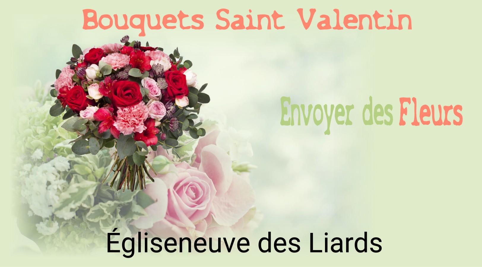 Roses de Saint-Valentin livrées à Égliseneuve-des-Liards